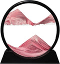 Aoderun Moving Sand Art Picture Round Glass 3D Deep Sea Sandscape in Motion by Aoderun