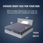 yescool Weighted Blanket for Adults Cooling Heavy Blanket for Sleeping Perfect - Image 3