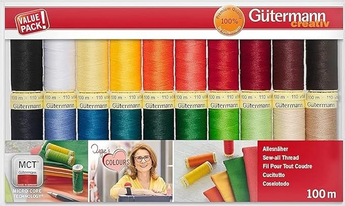 Gutermann 734610-1 Thread Set Sew-All 100 m x 20 reels - Image 2