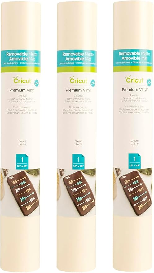 Cricut Removable Vinyl, Cream by Cricut