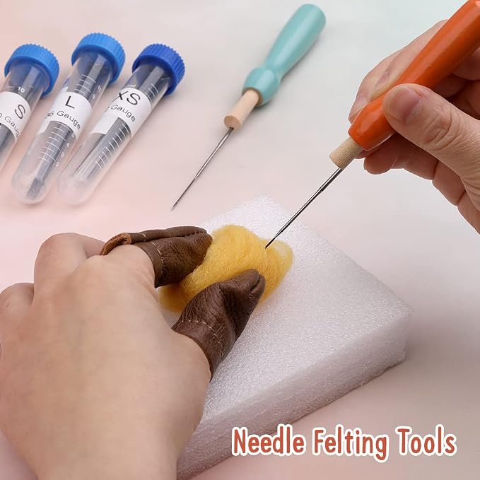 WONVOC 40 PCS Felting Needles Set, 36/38/40/42 Gauge Felting Needles, Felting - Image 4