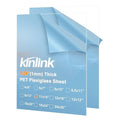 KINLINK 11x14 Plexiglass Sheets 1/24 inch Thick, 1mm Clear PET Plastic Sheet by KINLINK