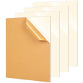 JarThenaAMCS 4Pcs Cream Acrylic Sheets 1/8 Thick 12 x 16 Inch Cream Color Cast by JarThenaAMCS