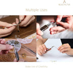 BEADNOVA 7mm Open Jump Rings for Jewelry Making Silver Jewelry Jump Rings for - Image 4