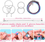 VICTLOV Charm Bracelet Making Kit, DIY Craft - Image 5