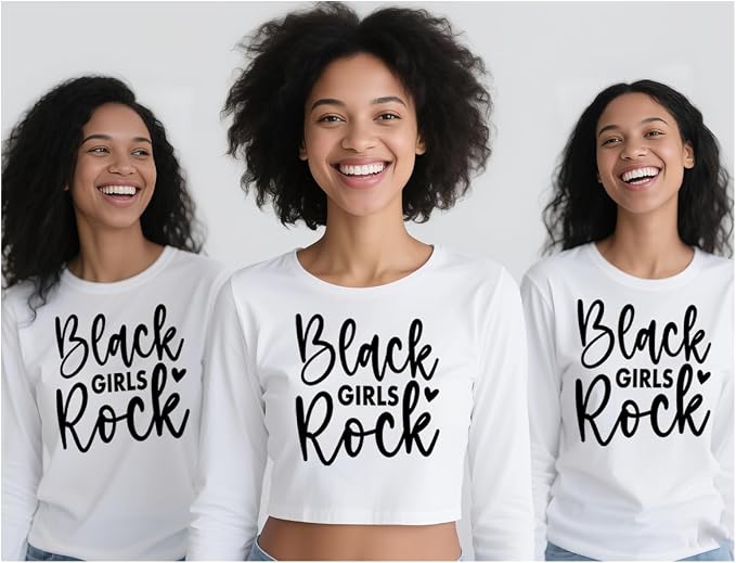 Fashion Black Woman Iron on Transfers - Image 2