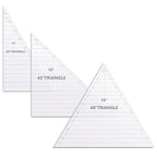 Kigley 3 Pcs 30 45 60 Degree Triangle Ruler by Kigley