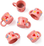 FASHEWELRY 6Pcs Alloy Mini Tea Cups - Image 7