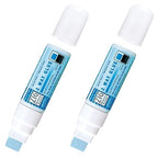 Kuretake Zig 2Way Glue Pen, 15mm Board Tip 2pcs Set, Quick Dry Liquid Stick by Kuretake