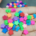 100pcs Star Polymer Clay Spacer Beads - Image 6