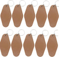 10pcs Blank Hotel Keychains Bulk Vintage Motel Keychain Vinyl HTV printing by Nwsrayu