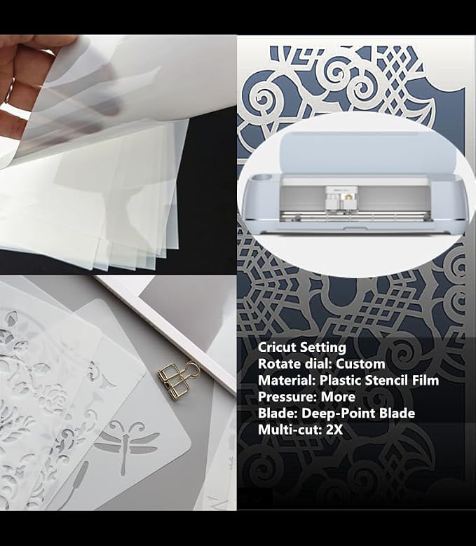 Milky Translucent Blank Mylar Stencil Sheets - Image 3