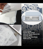Milky Translucent Blank Mylar Stencil Sheets - Image 3