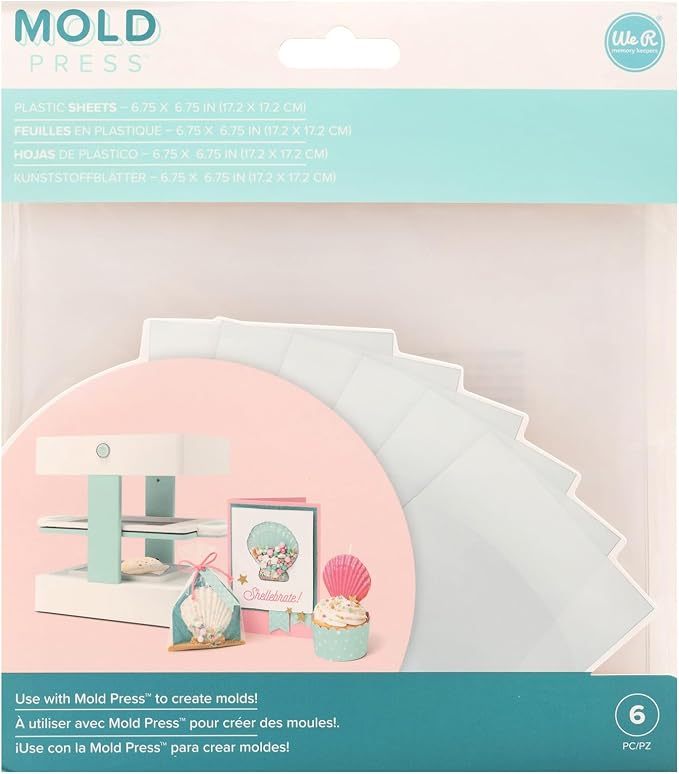 We R Memory Keepers PLASTIC SHEETS CLEAR by WeRMemoryKeepers