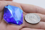 Allstarco 40x30mm Purple Amethyst A06 Large Flat Back Octagon Acrylic - Image 6