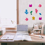 TTSAM Glitter Colorful Sea Animals Shapes Foam Stickers Self Adhesive Craft - Image 8