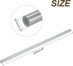 uxcell Mini Hot Glue Sticks for Glue Gun 7mm x 200mm Metallic Silver 12pcs - Image 2