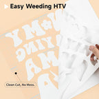 TECKWRAP Heat Transfer Vinyl for T-Shirts, 50+ Washes, REACH Certified & Dryer - Image 5