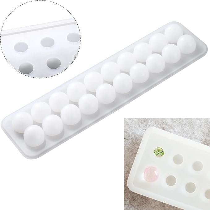 Silicone Bead Casting Mold, DIY Resin Jewelry Making Mould | Durable & reusable - Image 3