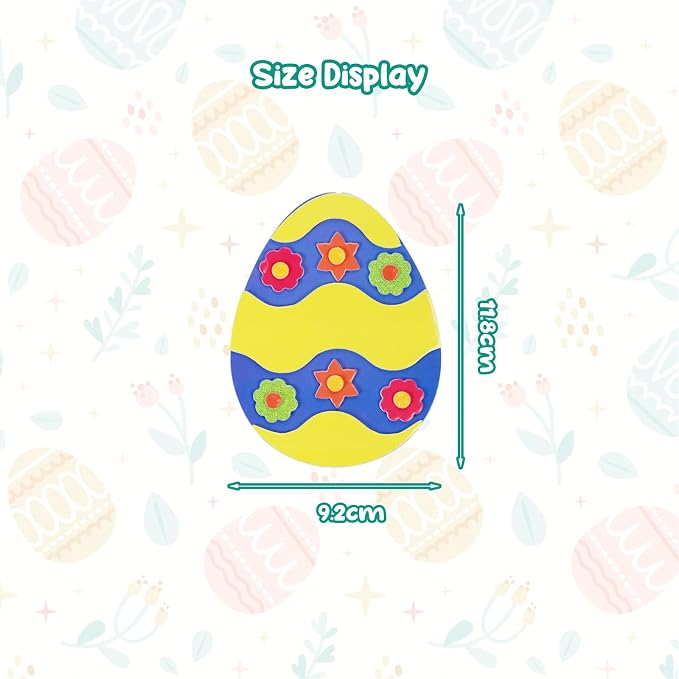 Fennoral 12 Pack Easter Egg Craft Kit - Image 7