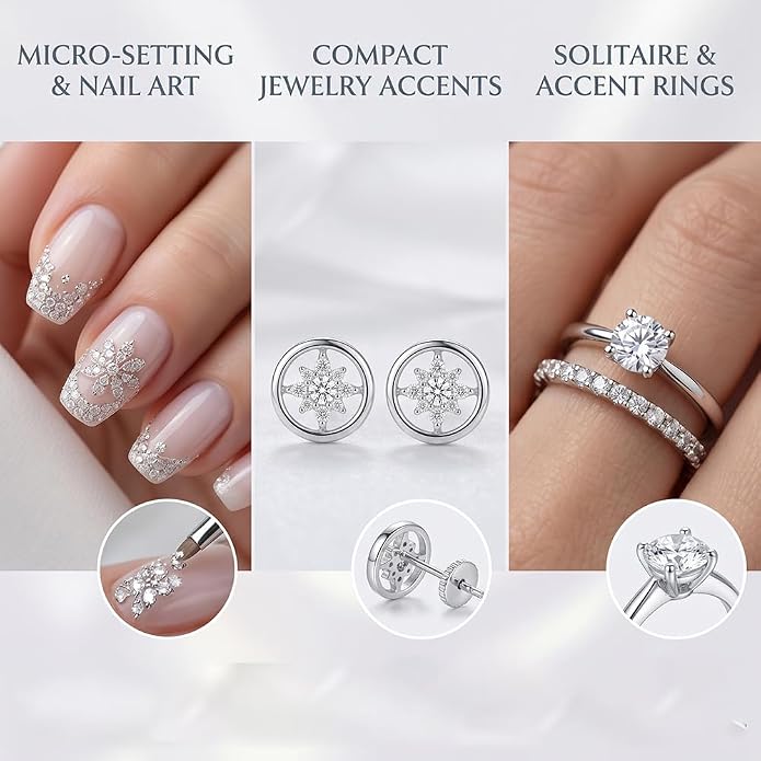 0.9-8mm 10-1000pcs CZ Zircon 5A Round Machine Cut White Cubic Zirconia Loose CZ - Image 2