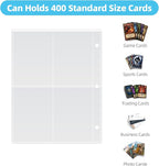 50 Pack 400 Pockets Card Binder Sleeves - Image 4