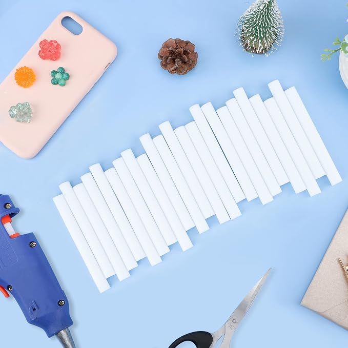 ENPOINT White Hot Glue Sticks Full Size, Adhesive Hot Melt Glue Sticks - Image 7