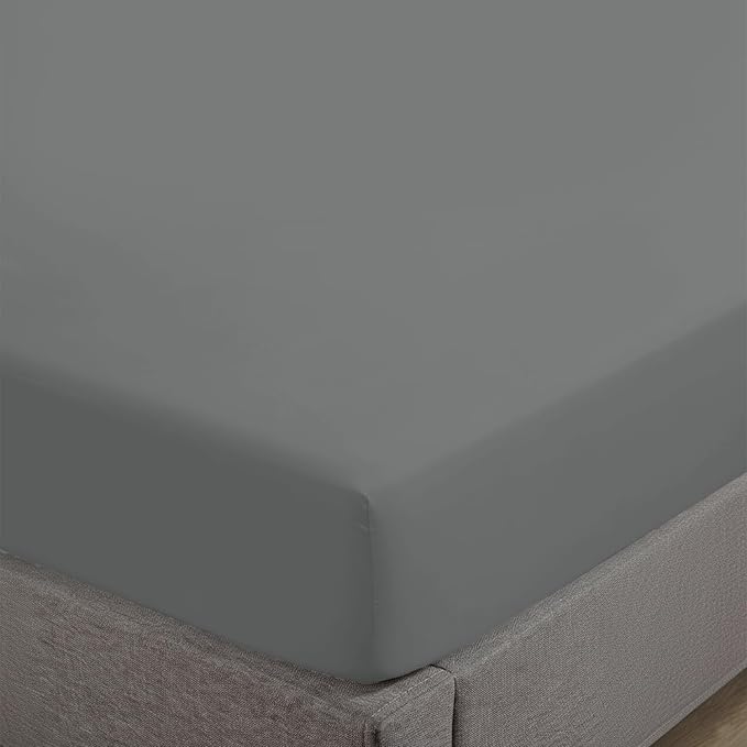 Feather & Stitch Fitted Bottom Sheet Only King Size 500 TC-1 Piece 100% Cotton by FEATHERSTITCHNEWYORK