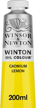Winsor & Newton Winton Oil Color, 200ml Tube, Cadmium Lemon by WinsorNewton