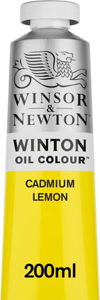 Winsor & Newton Winton Oil Color, 200ml Tube, Cadmium Lemon by WinsorNewton