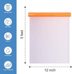 Neon Orange Glitter Heat Transfer Vinyl 12" x 5 ft HTV - Image 2