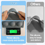 Semi Sphere Silicone Mold for Chocolate Truffles, 30 Cavities for Ice Cubes - Image 4