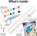 Mrnsiet Paint by Number for Adults Beginners, Easy Seaside Town Paint by - Image 6