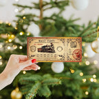 GLOBLELAND Vintage Train Ticket Clear Stamps - Image 8