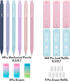 Four Candies Cute Mechanical Pencil Set, Aesthetic School Supplies - Image 6