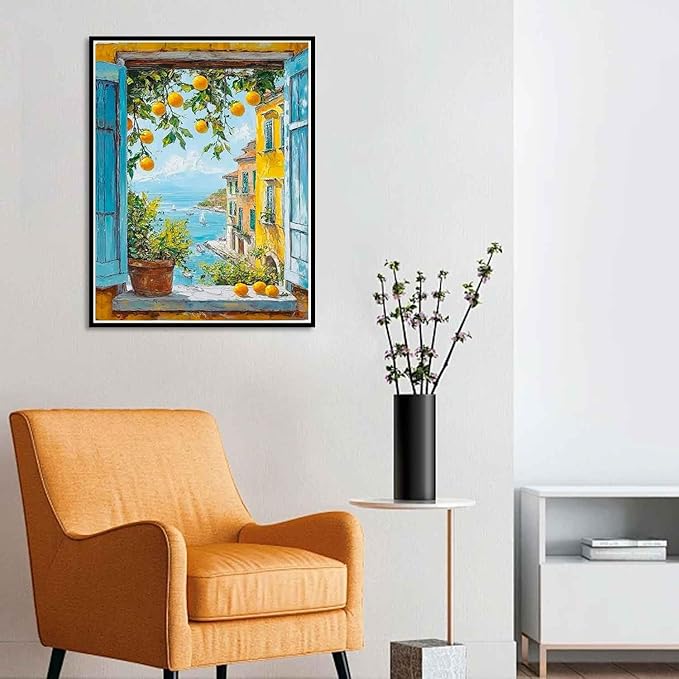 Yunruily Paint by Number Adult Lemon Tree-Adult Paint by Numbers, Paint by - Image 3