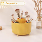 SKYDUE 360 Degree Rotating Desk Organizer, Dual-Purpose Pencil Pen Holder - Image 4