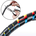 65FT XHF 4mm Spiral Cable Wrap Cord - Image 4