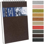 8.3x5.8 Sketch Book, Top Spiral Bound Sketch Pad, 60sheets 92lb/150gsm Bright by E-WEICHEN