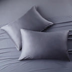 4 Pack Cooling Pillow Cases, Viscose Derived from Bamboo Pillow Protectors King - Image 6