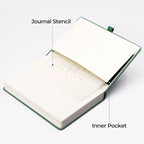 EMSHOI Dotted Journal Notebook, 320 Pages, A5 Size | Leather Hardcover - Image 5