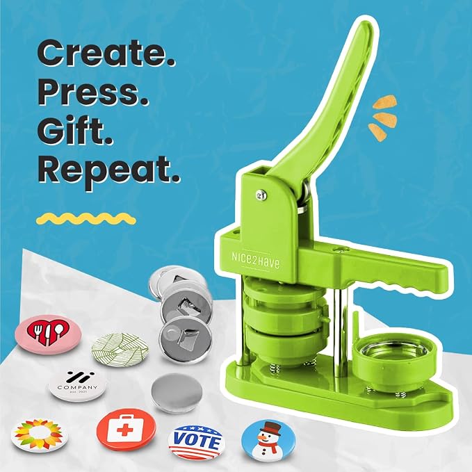 Button Maker Machine 2.25 Inch Pin Maker Kit - Image 8