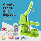 Button Maker Machine 2.25 Inch Pin Maker Kit - Image 8