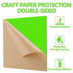 3 Pcs Green 12 x 12 x 1/8 Inch Acrylic Sheets | Laser Cutting Plastic - Image 2