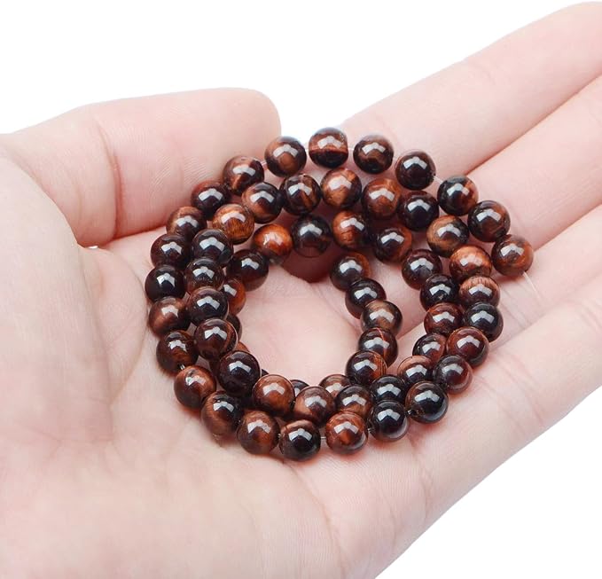 AD Beads Natural Gemstone Round Loose Beads 15" - Image 3