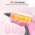 Katerk 3.7V Cordless Hot Glue Gun Kit - Image 3