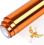 Orange Metallic Foil Heat Transfer Vinyl by WRTUUED