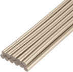 uxcell Mini Hot Glue Sticks for Glue Gun 7mm x 100mm Champagne Gold 12pcs by uxcell