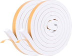Kikerike Self Adhesive Foam Tape Weatherstrip 1/2in x 1/2in x 16.5Ft High by Kikerike