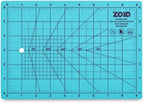 Zoid 9" x 6" Self-Healing Cutting Mat, PVC Grid Mat, Crafting and Sewing Mat by Zoid